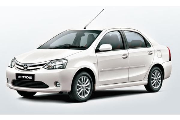 Etios Car at Toyota Etios - Best Kerala Tour Package - Isha Tour