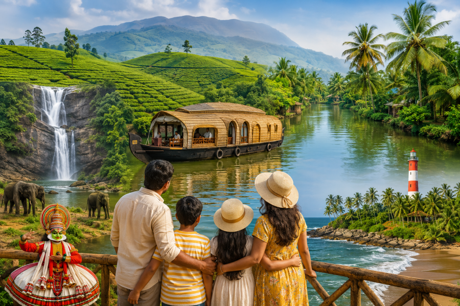 Kerala Family Holidays 5 Days / 4 Nights