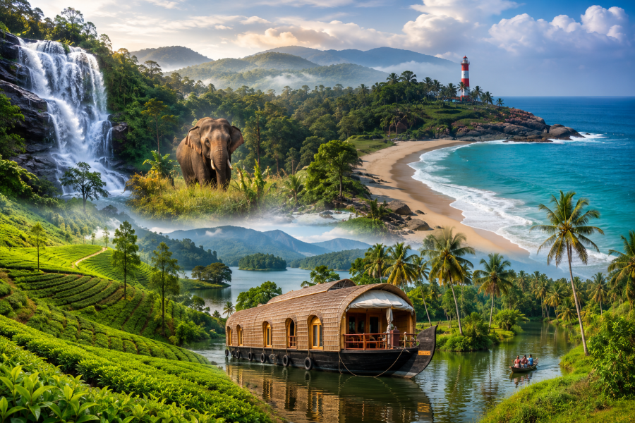 Kerala Nature Expedition Tour 7 Days / 6 Nights