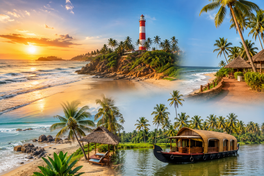 Kerala Beach Tour 5 Days / 4 Nights